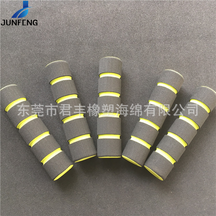 门上单杠健身引体向上器材eva防滑减震橡塑把套导游杆握把