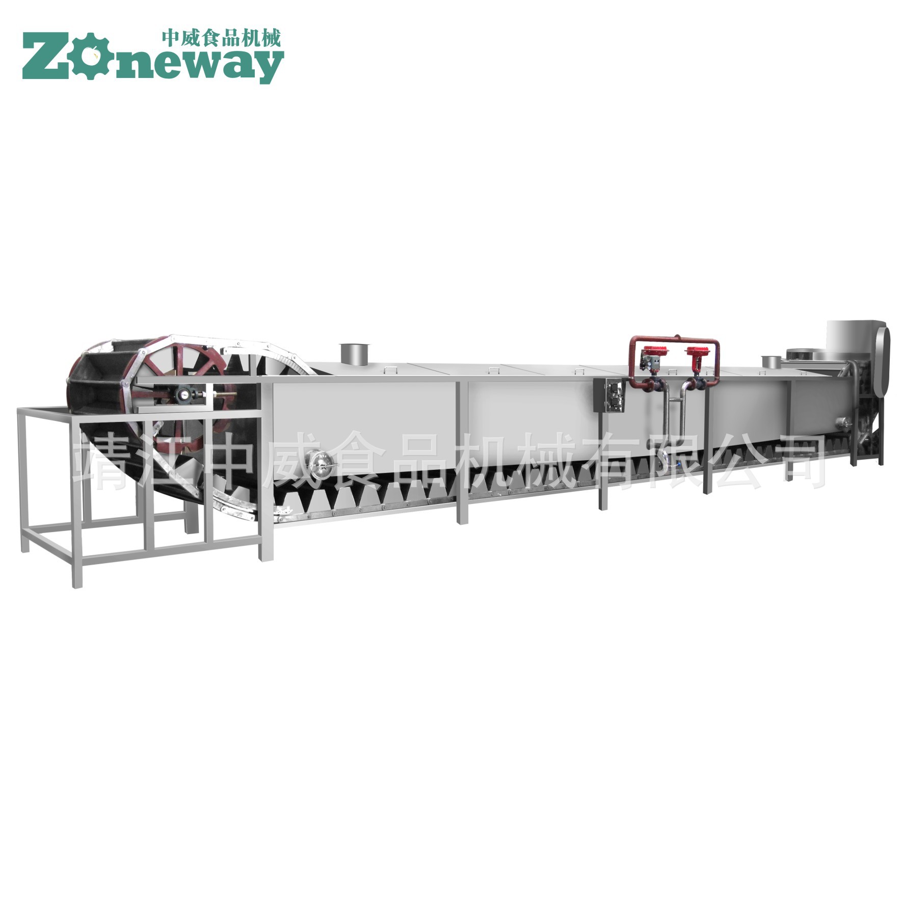 LDYJ型链斗式预煮机  连续式果蔬预煮机  食品加工预煮机械设备