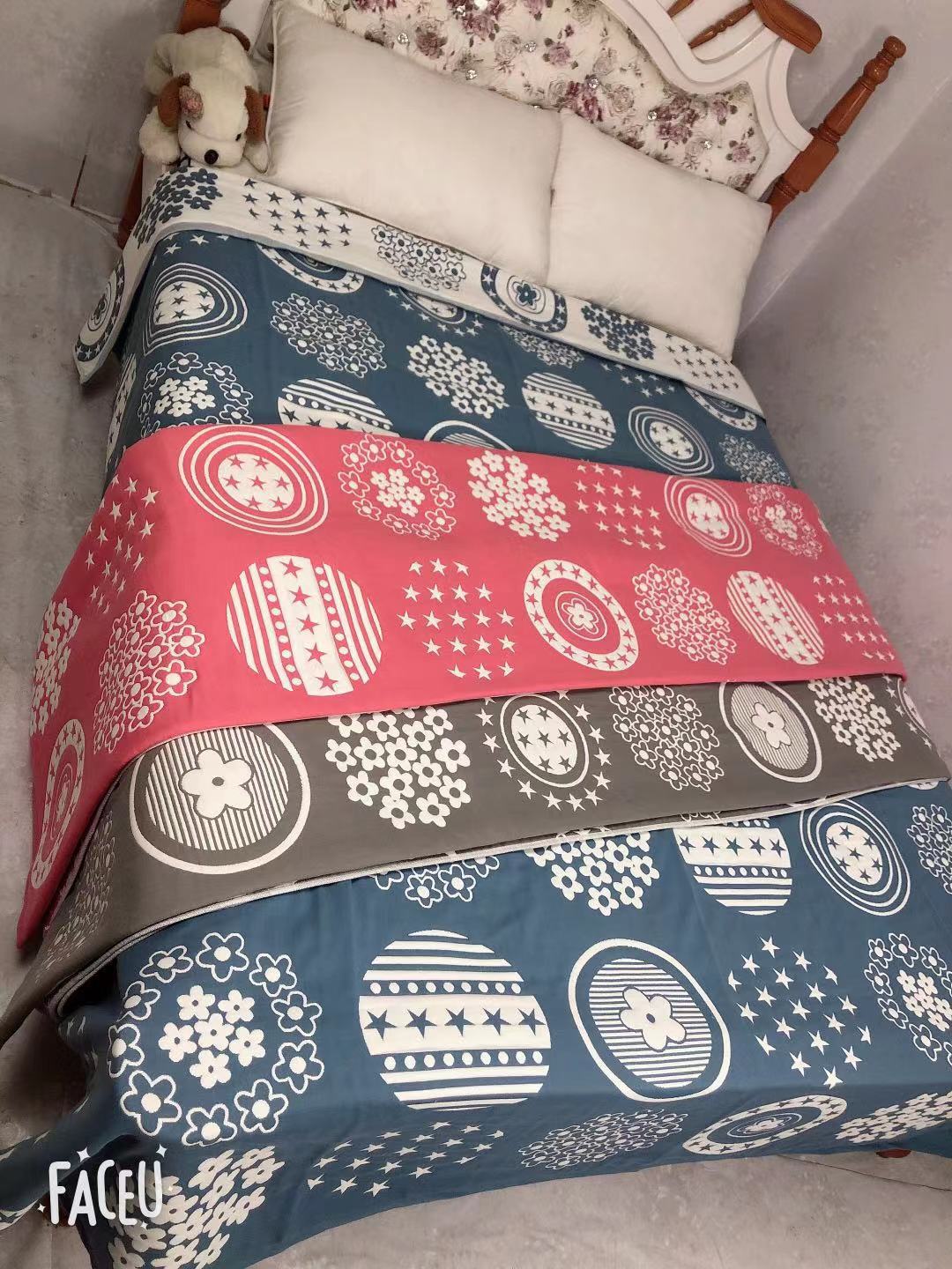 4层毛巾被纱布 毛巾被纯棉成人毛巾被 毛巾被双人多层纱布系列