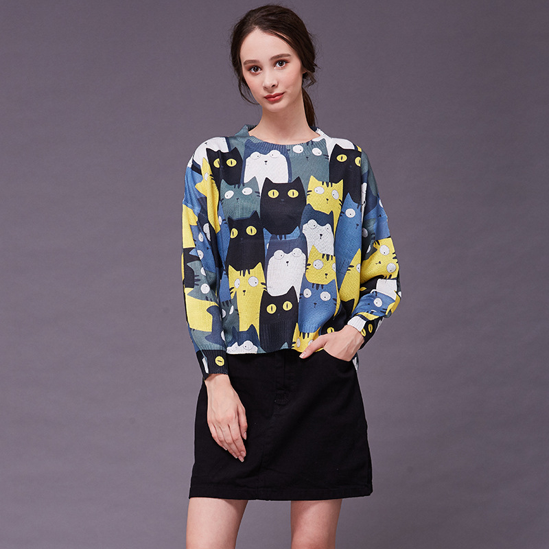 Pull femme en Fil lisse - Ref 3414460 Image 4