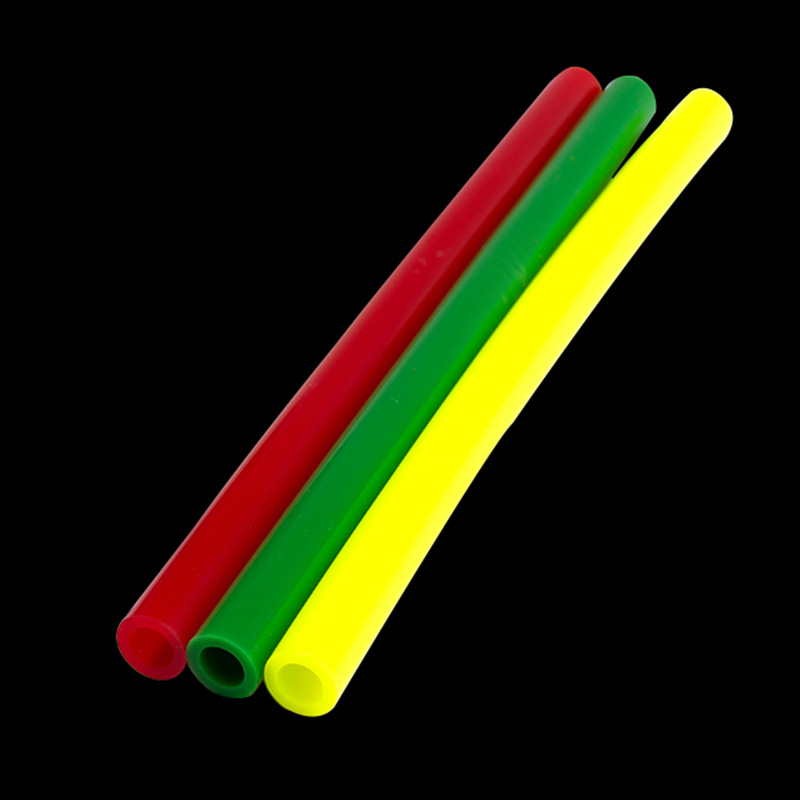 彩色硅胶管耐高温真空食品级软管套蠕动泵管高耐温