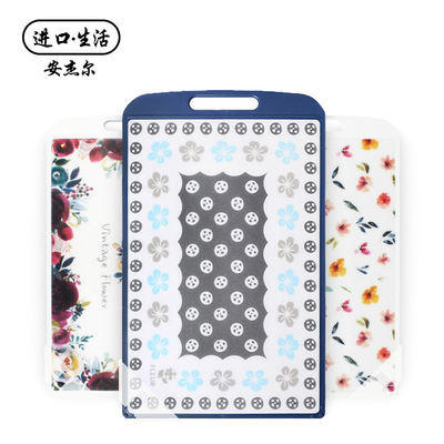 the republic of korea Imported Two-sided Strip Bracket Large kitchen Chopping board Cutting board panel fruit Complementary food chopping block