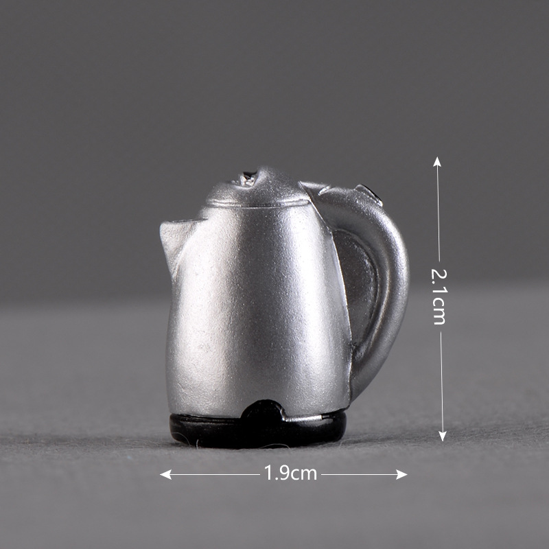 Hogar moderno muebles pequeños TV gabinete de audio tocador hervidor espejo ordenador dispensador agua resina pequeños adornos