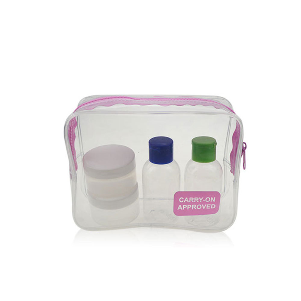 透明洗漱化妆包化妆品包装袋高档PVC拉链袋简约大容量防水收纳袋