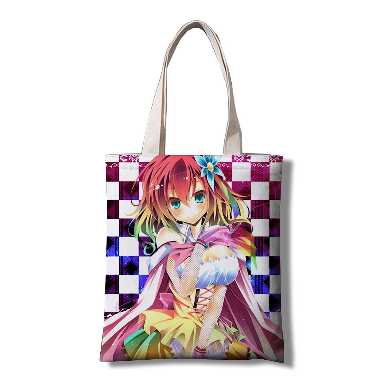 游戏人生 帆布袋子手提袋 跨境外贸亚马逊速卖通欧美周边产品