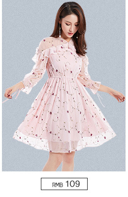 Robe femme LUINA en Dentelle - Ref 3328027 Image 12