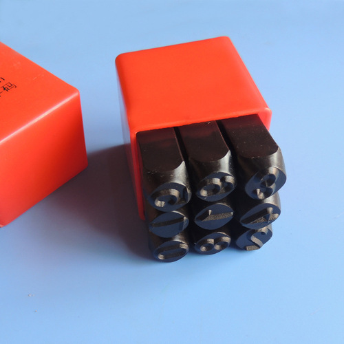 Steel seal, steel number, steel character code, steel letters, numbers, English characters