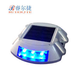 深圳厂家太阳能马蹄道钉 交通分道反光凸起路标  LED太阳能道钉灯