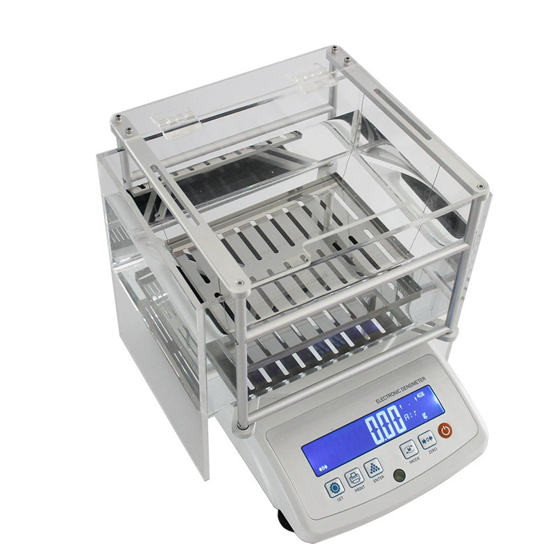 Большой диапазон большой емкости тестер плотности Настольный измеритель плотности твердого тела индивидуальный измеритель плотности керамического сплава