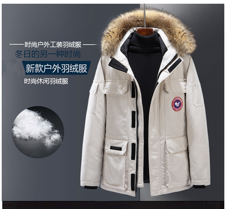 加拿大鹅羽绒服 (1)