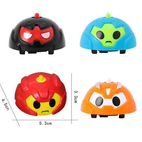 New Style Finger Spin Top Skill Gyro Toy Capsule Toy BIBI Elf Xiao Q Gyro Car Children's Kindergarten Gift