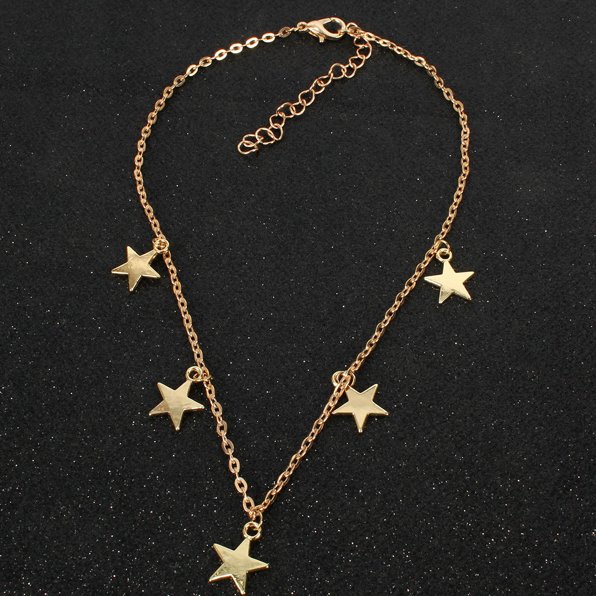 Wholesale Jewelry Fashion Star Iron Plating Necklace display picture 2