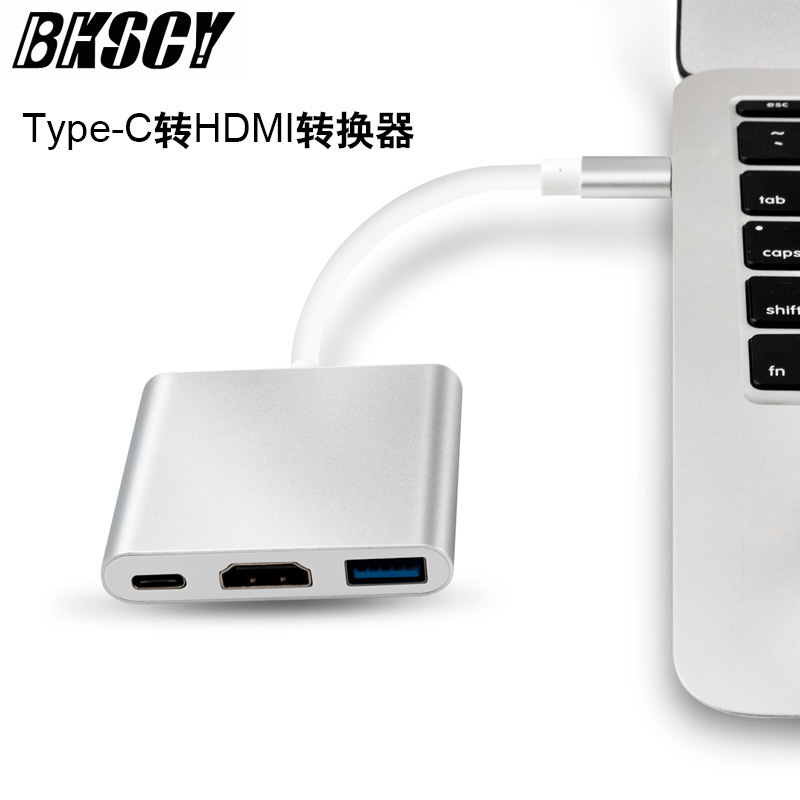 Type-C docking station is suitable for Huawei Apple notebook to expand usb Adapter HDMI Samsung S20Mate30