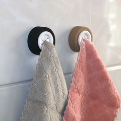 No punching towel hook hole plug wall hanging towel rack bathroom toilet kitchen rag clip dishcloth rag