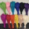 Spot wholesale pink peacock fur 25-30cm off-color peacock feather dyed peacock hair spot supply