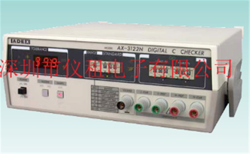 销售 租赁 回收日本ADEX AX-3122N 高速数字容量检查器AX3122N