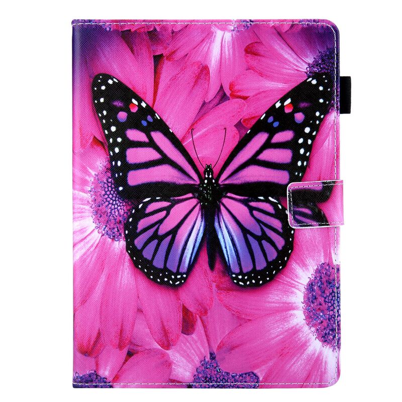 For 2020iPad Air4 protective case 10.2 painted book type protective case mini6 buckle leather case 11 inch