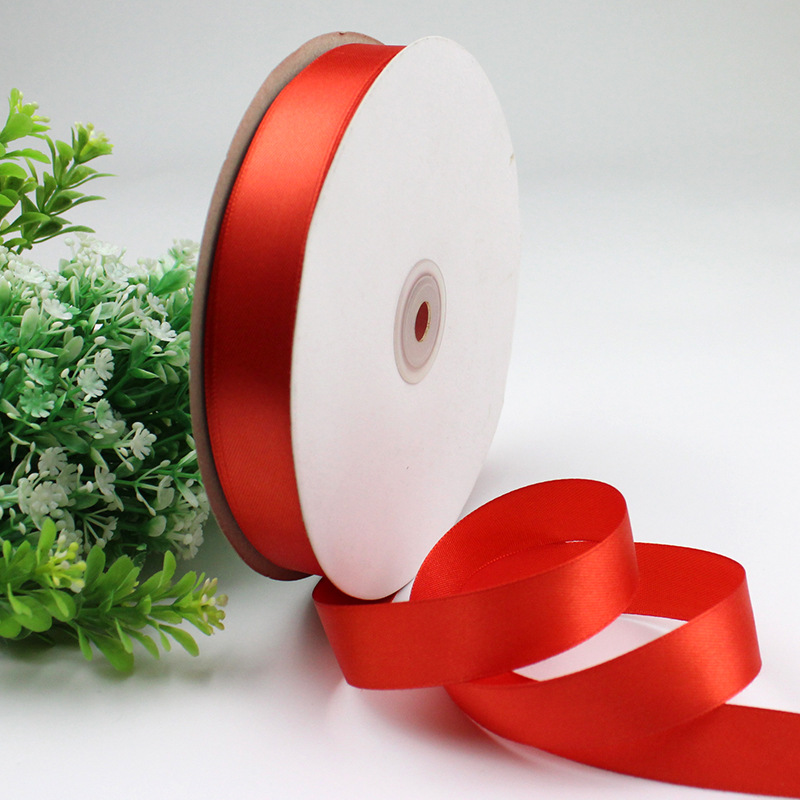 Fábrica al por mayor 1/2/4/5cm cinta de embalaje rojo hilo cinta de embalaje de regalo