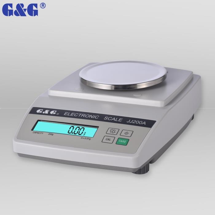 双杰分析天平JJ-A电子天平0.01g百分之一电子秤珠宝称