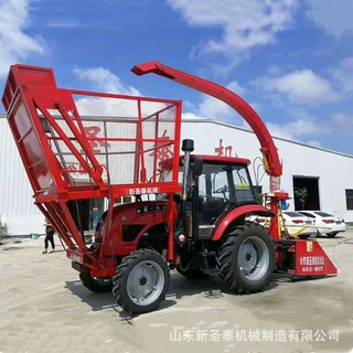 青储收割机收获效果 1.4米宽的青储收割机报价大型全株收获机现货