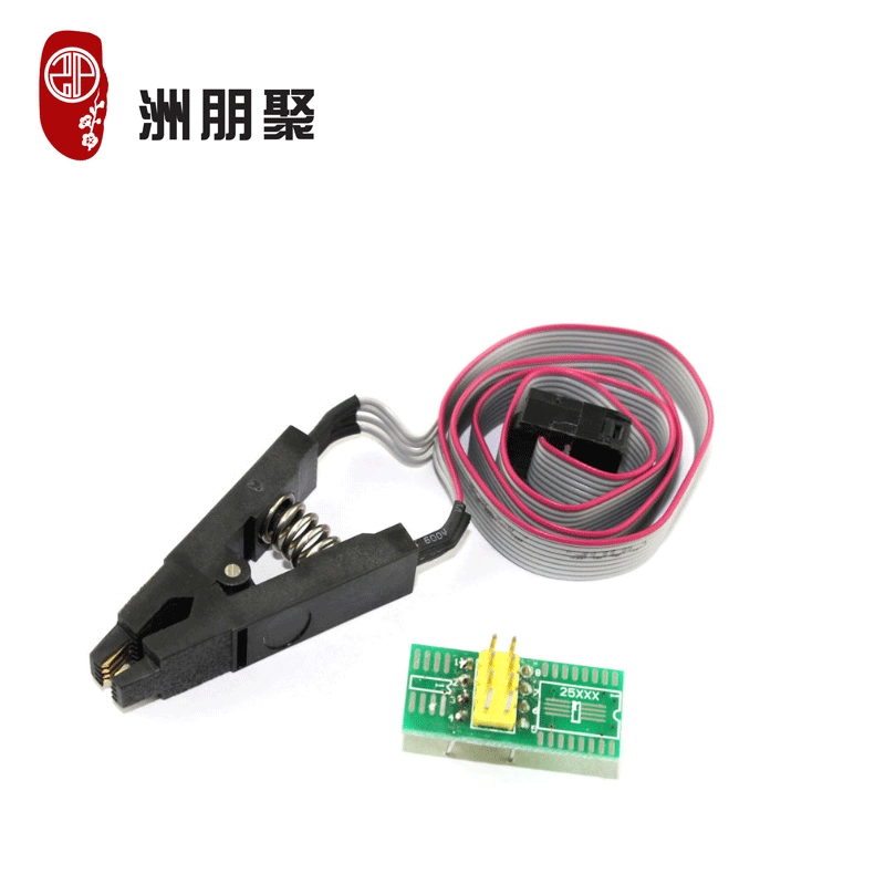 Тестовый зажим SOP8/16 IC без демонтажа широкая и узкая горелка Tuhao Gold CH341A Универсальный программатор