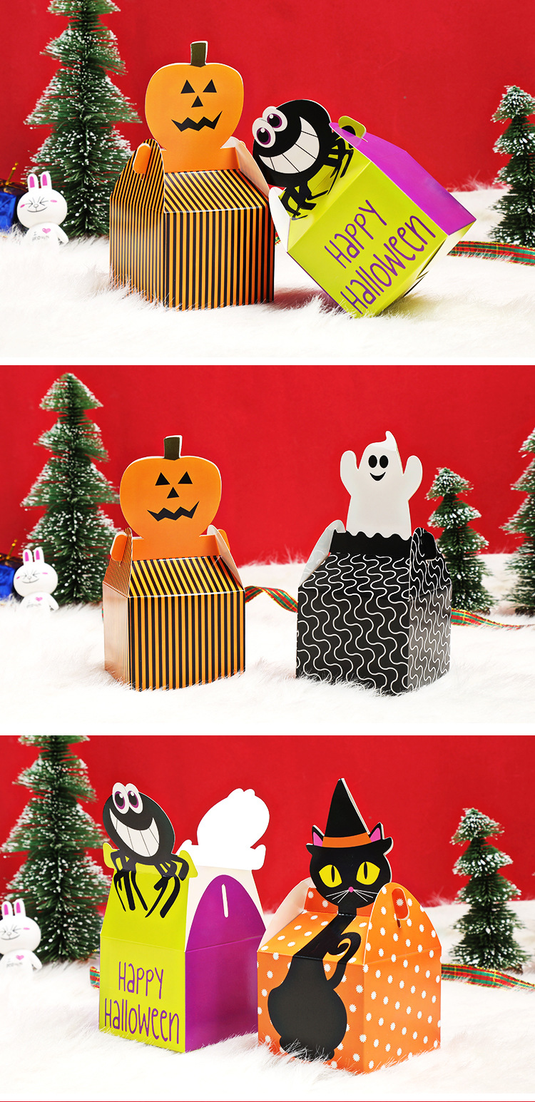 20g Weight Gift Wrapping Supplies Event & Party Supplies Party Occasion Halloween Pumpkin Cat Paper Party Gift Wrapping Supplies