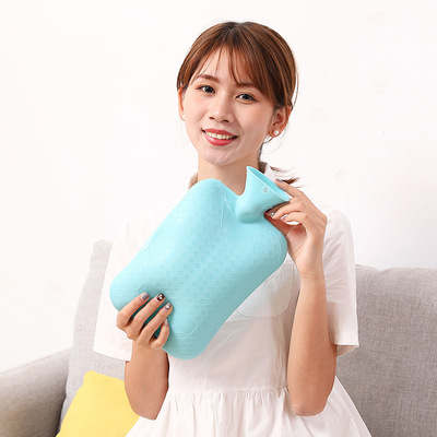 keep warm Hot water bottle explosion-proof Solid thickening PVC silica gel rubber Irrigation Hand Po Warm house Warm Bag F310