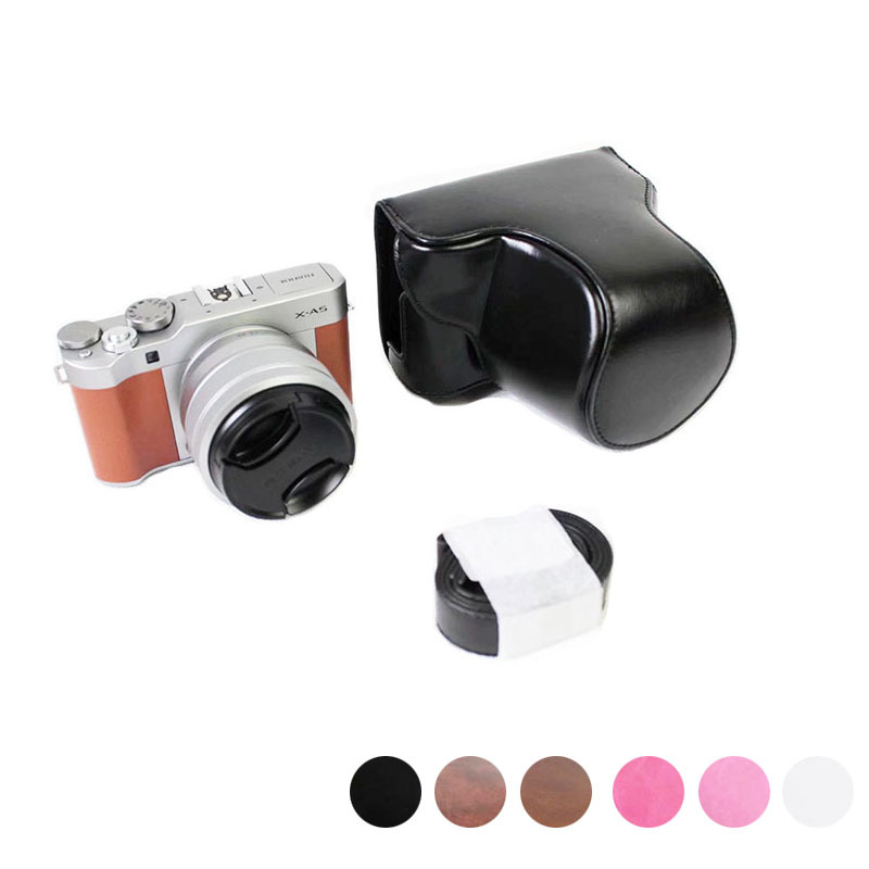 适用富士XA7 X-A5相机皮套 xa20 xa5 xa10微单皮包 摄影包 保护套