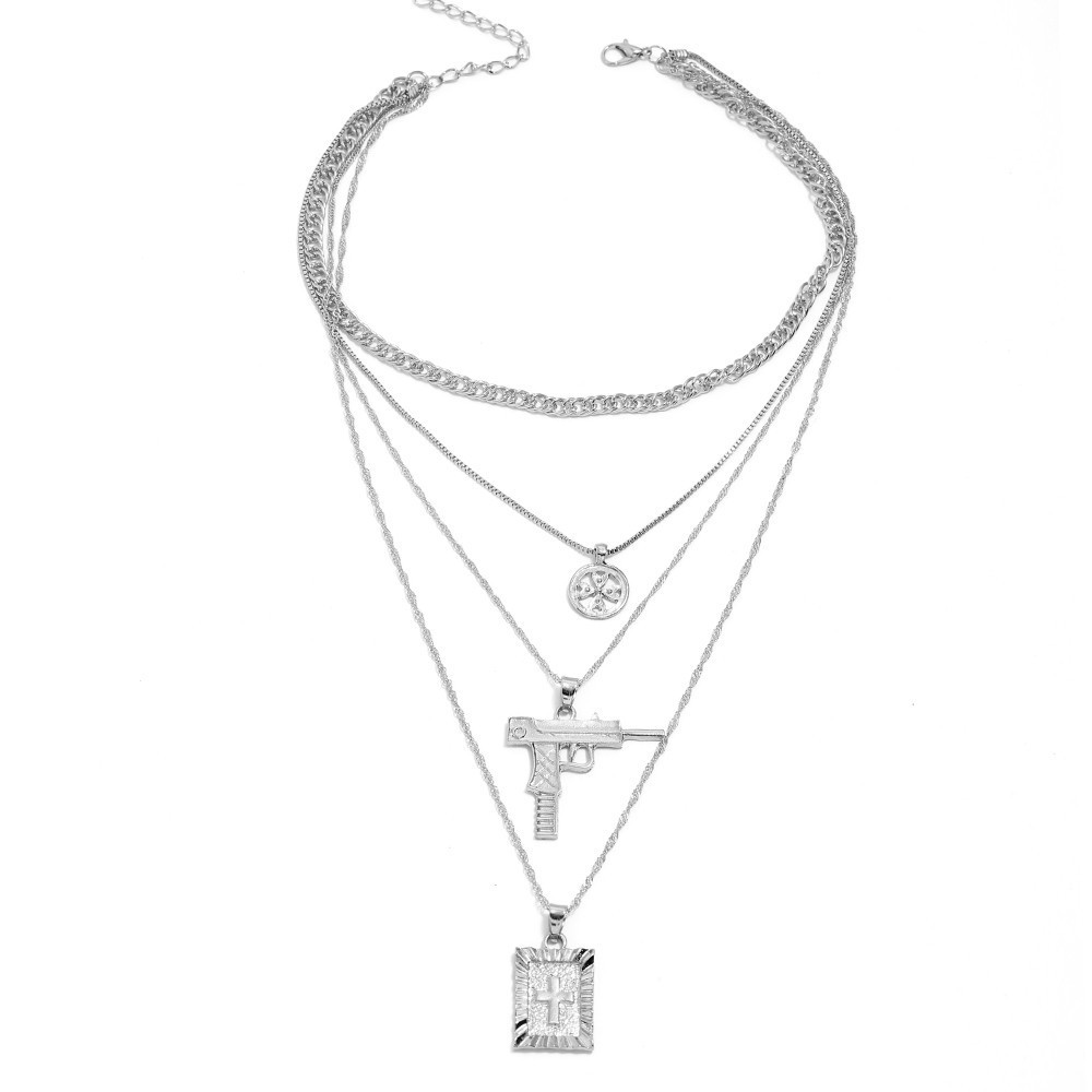 Silver Cross Necklace