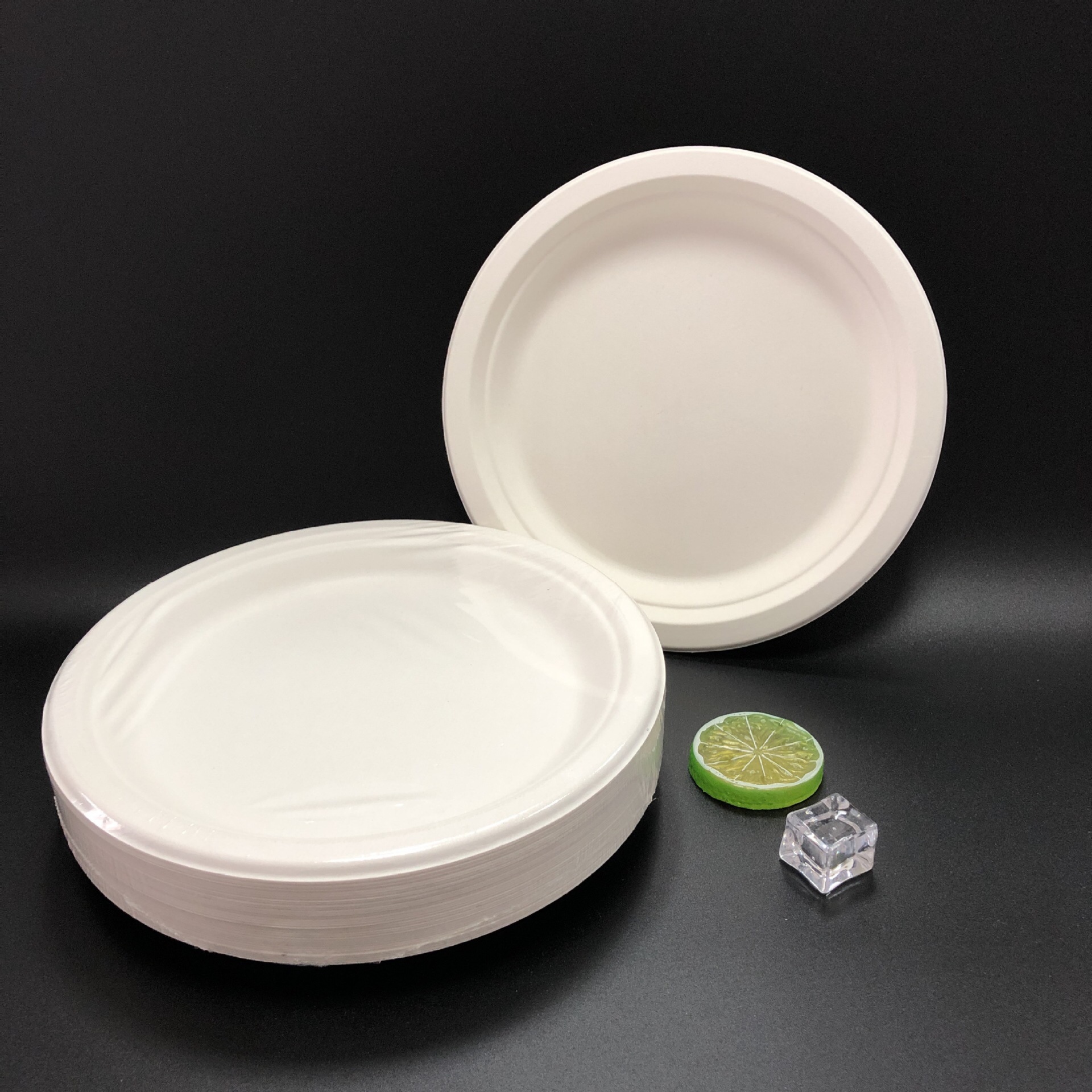 DISPOSABLE BAGASSE PLATE SUGARCANE PLATE...