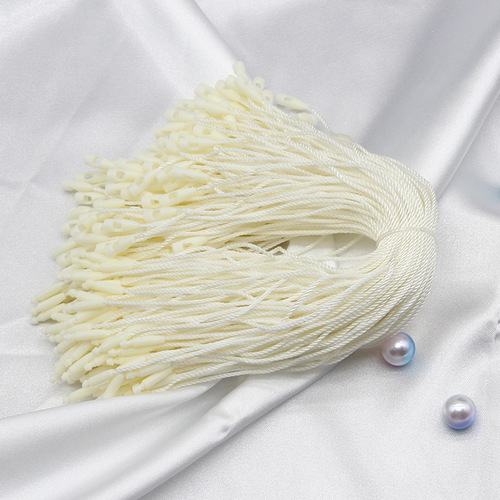 Tag rope, clothes tag hanging rope, bullet wax rope, cotton rope, hanging grain, clothes tag rope, high-end hanging rope