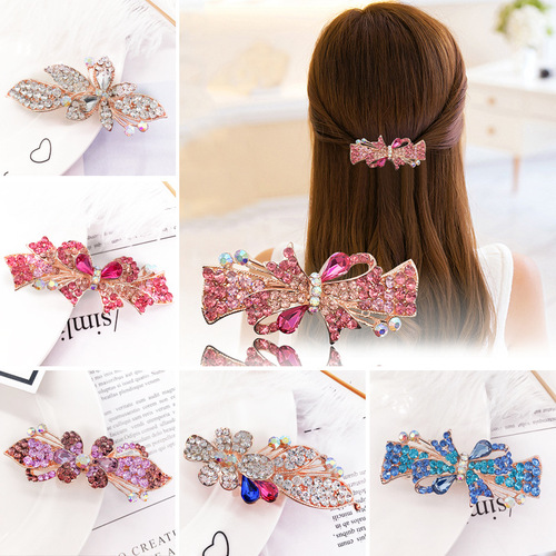 chinese hanfu hair accessory for girls Hairpin top clip hairpin spring clip Chinese adult hair ornament large clip lady head ornament