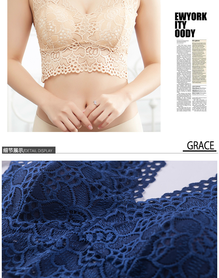 Soutiens-gorge FEUILLE ROUGE en  dentelle - Ref 3369355 Image 19