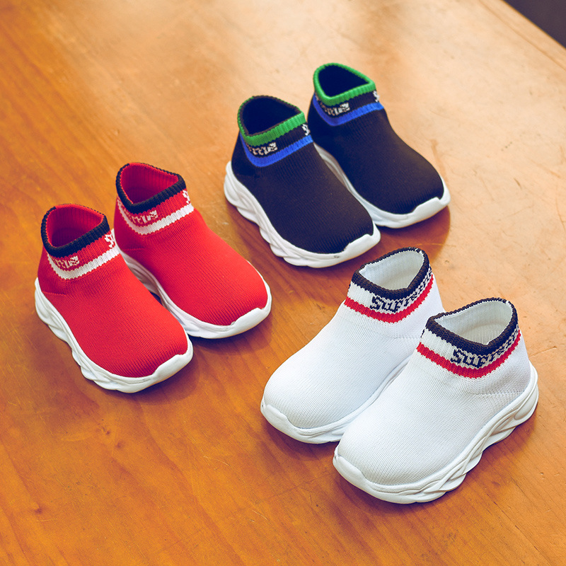 children Socks Boy gym shoes 2019 New spring 3-4 girl Soft soled shoes baby Children Trendy shoes