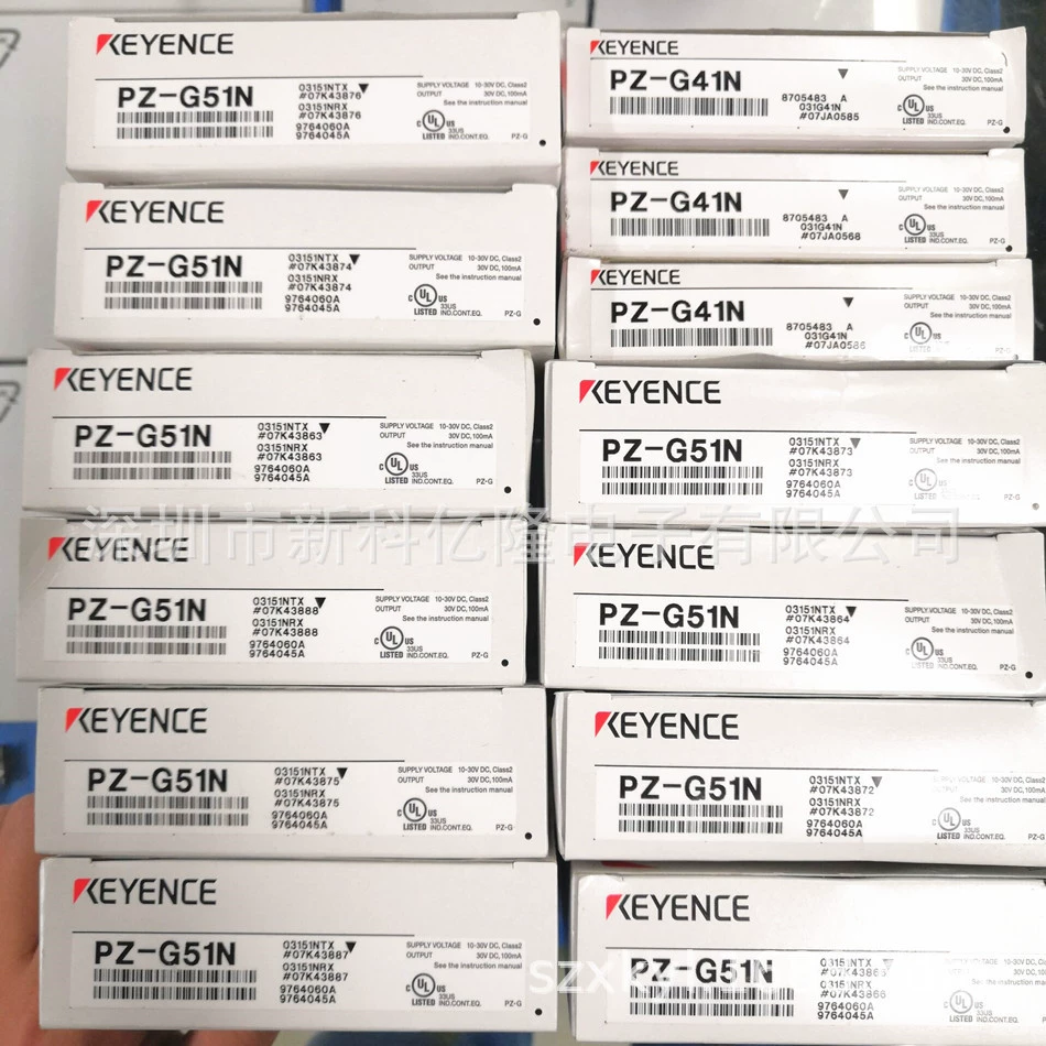 KEYENCE Kenz PZ-V11P Оптоэлектронный сенсор квадратный отражённый кабель NPN