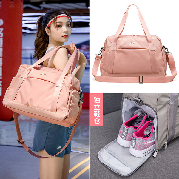 Foldable shoulder bag for gym one shoulder for yoga