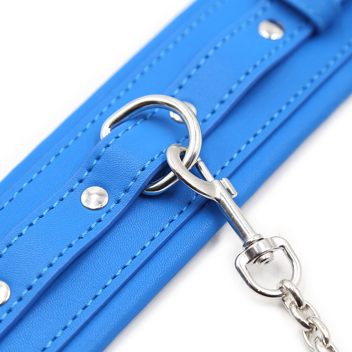 Venta al por mayor de productos para adultos de fábrica: esposas gruesas para muñecas, juguetes alternativos, pulseras, correas para muñecas, ataduras de bondage. image 4
