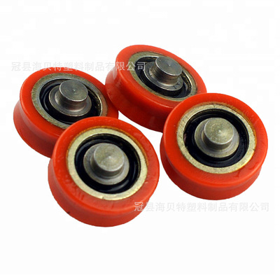 名牌物美断桥625中国门窗9.5mm滑轮轴承滑轮长条低价轴承轮电镀|ms