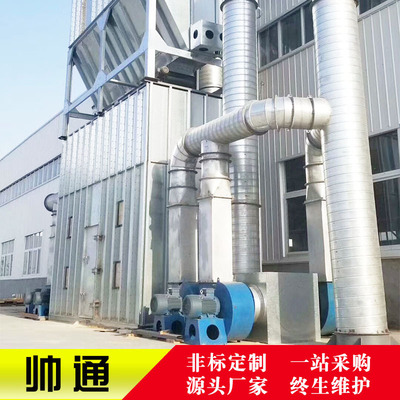 定制中央除塵設備 木工車間中央除塵設備 家具廠鍋爐除塵器