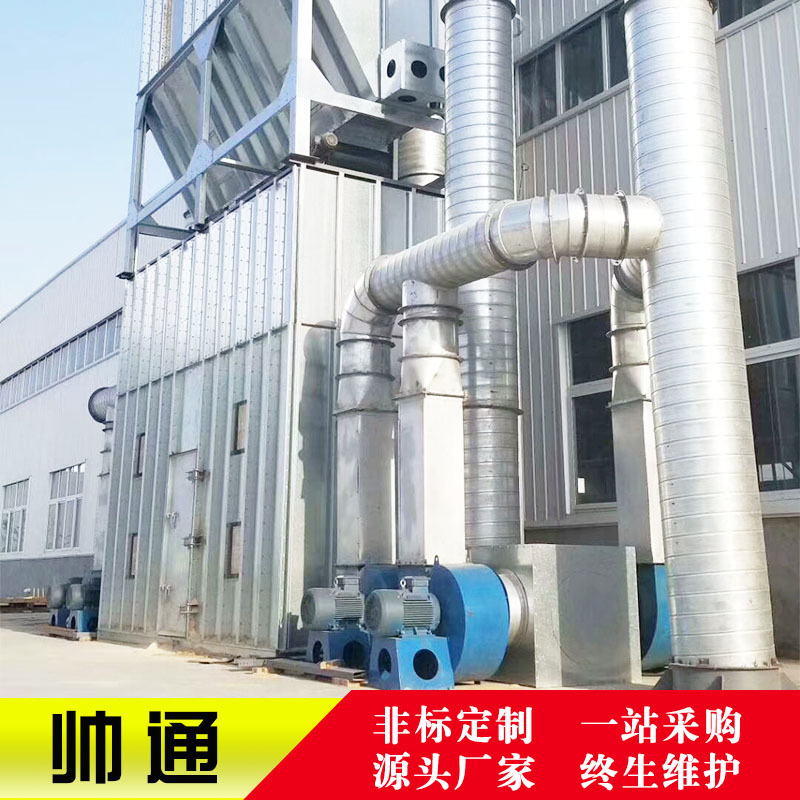 定制中央除塵設備 木工車間中央除塵設備 家具廠鍋爐除塵器