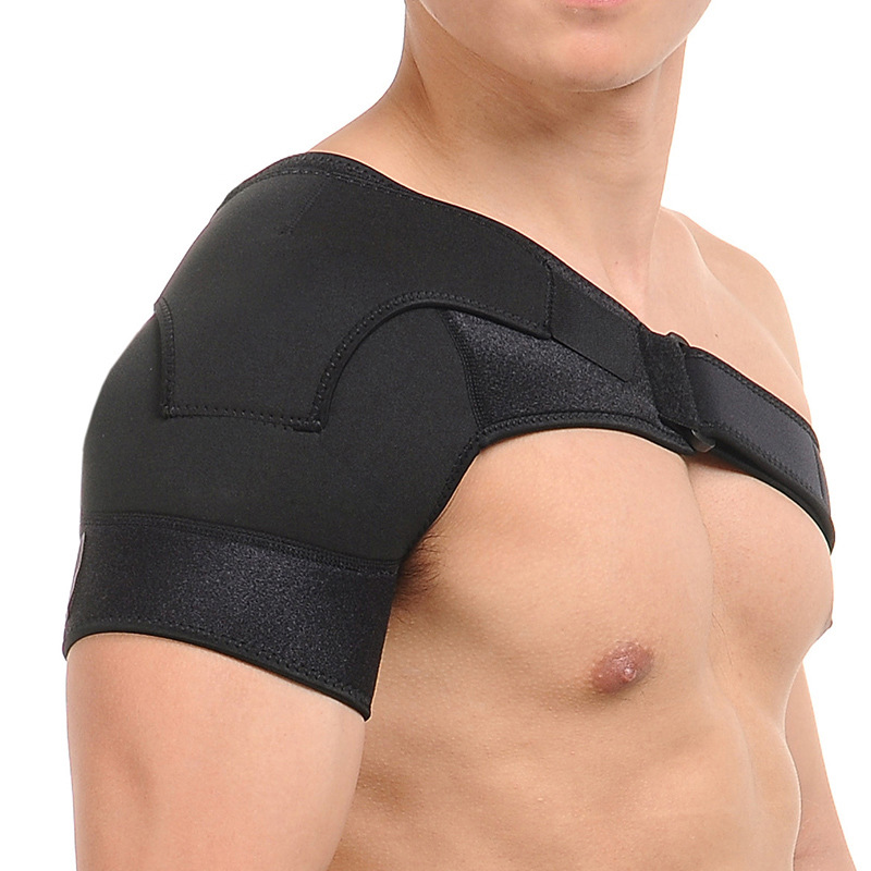 护肩防护型可调节护肩带运动肩膀防护单肩拉伤运动护肩厂家直销爆