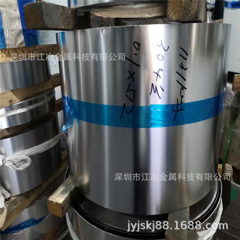 现货301半硬钢带 实验用316L不锈钢镜面圆片加工 0.3 0.5 0.6平板