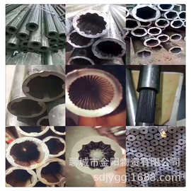 金阳公司专业生产异形钢管 内外六角管 凹形管 椭圆管 花键管