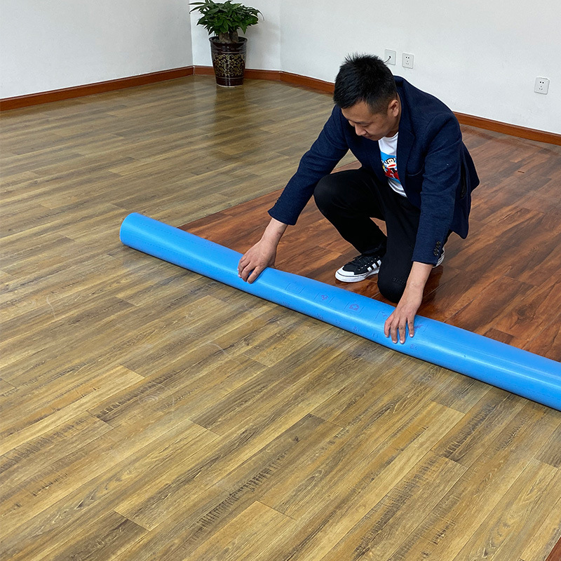 1.6实心塑胶木纹塑胶地板 pvc地胶地板地板革运动地板