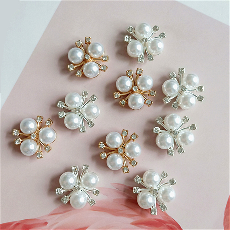 Metal accessories pearl