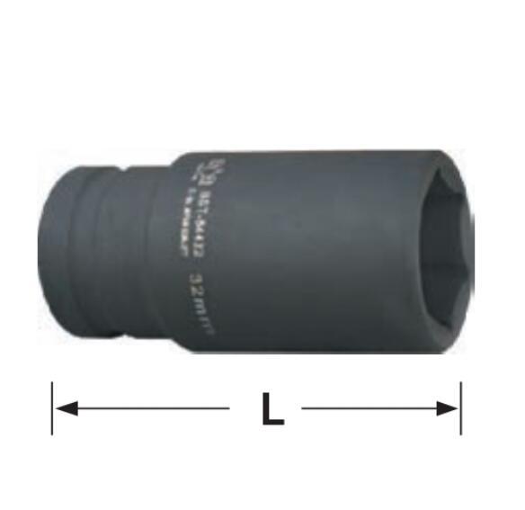 加长风动套筒,3/4″/30mm/鹰之印