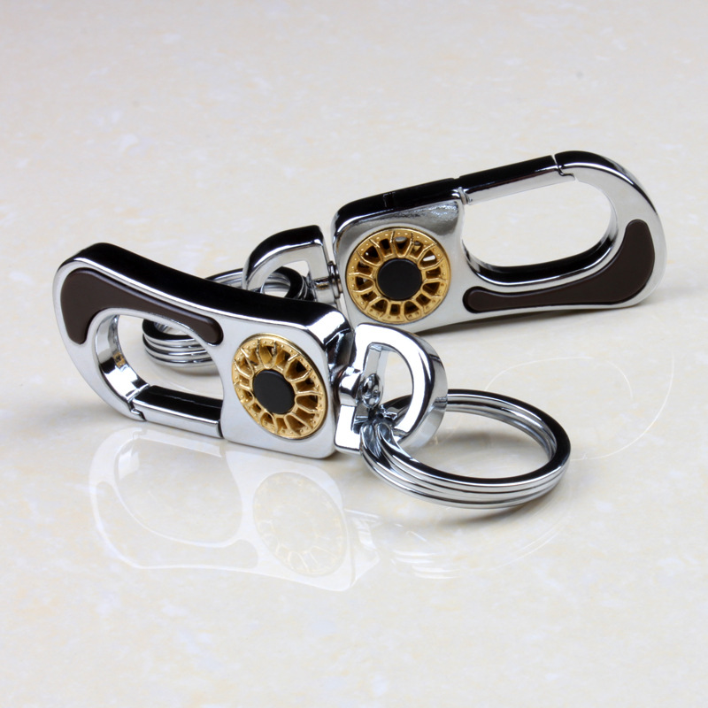 金属钥匙扣 腰挂汽车钥匙链圈挂件 定制 创意礼品