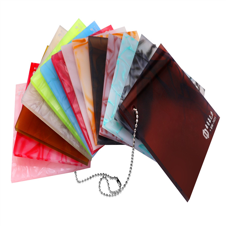 Beijing Manufactor Direct selling colour Acrylic board Clouds organic glass Marbling pmma Thick board recruitment agency
