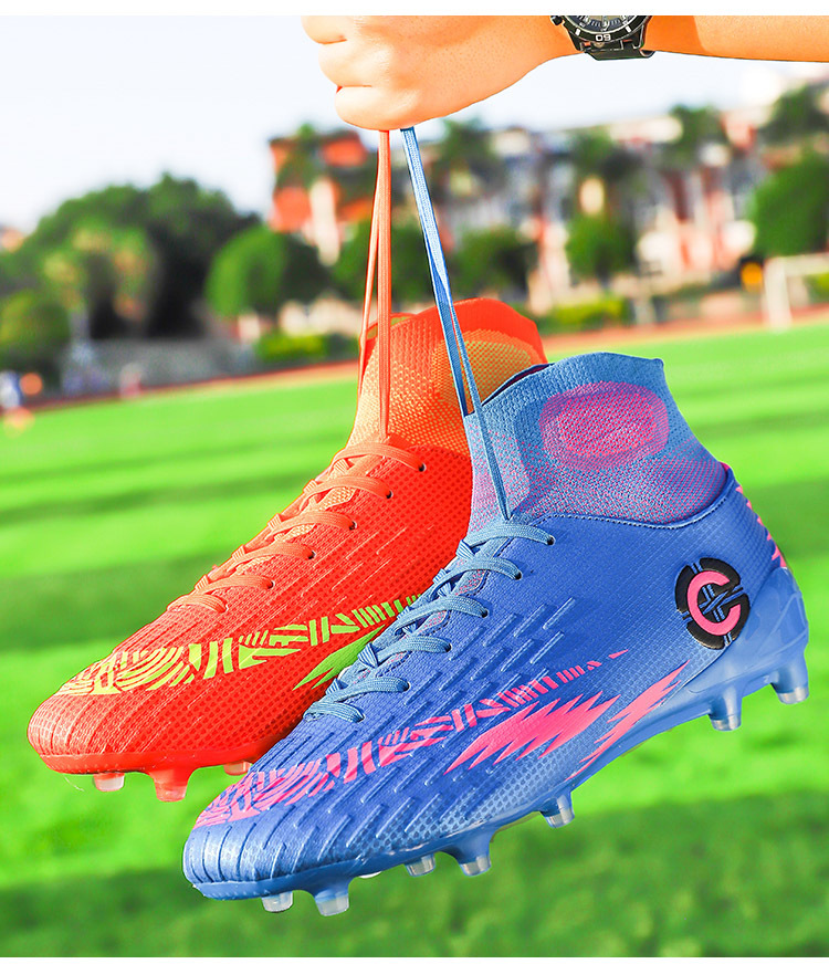 Zapatillas de entrenamiento de fútbol para jóvenes y estudiantes de la élite del Pato Mandarín, zapatillas de clavos largos para hombre, zapatillas deportivas_voghion.com