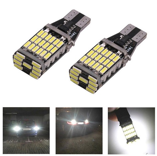 T15 45SMD 解码高亮 汽车LED改装倒车灯 T15 4014 45SMD W16W